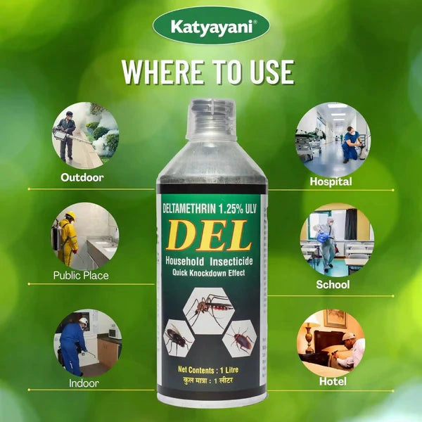 Katyayani Del | Deltamethrin 1.25% ULV | Chemical Insecticide