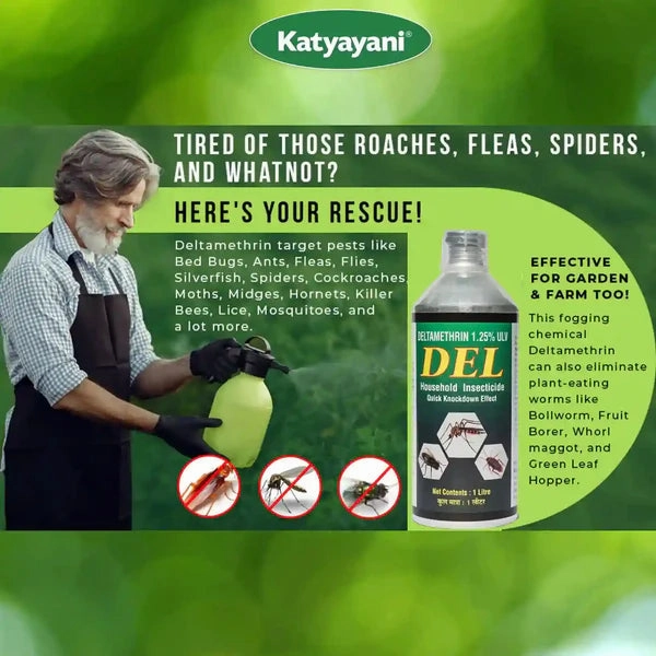 Katyayani Del | Deltamethrin 1.25% ULV | Chemical Insecticide