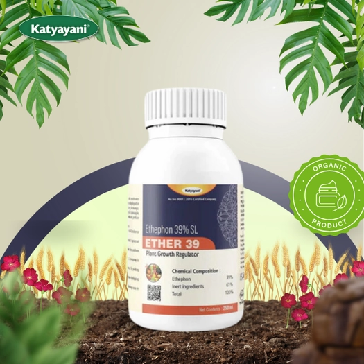 KATYAYANI ETHER 39 (Ethephon 39% SL) | Plant Growth Regulator