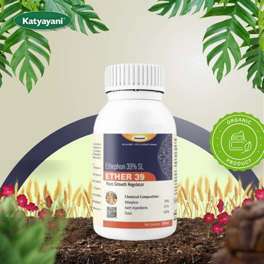 KATYAYANI ETHER 39 (Ethephon 39% SL) | Plant Growth Regulator