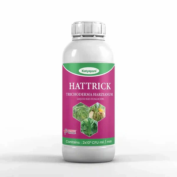 Katyayani Hattrick | Trichoderma harzianum | Liquid Bio Fungicide,potted plant decor