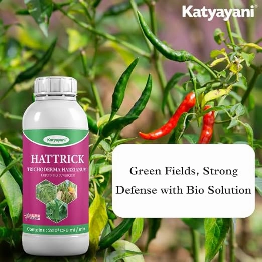 Katyayani Hattrick | Trichoderma harzianum | Liquid Bio Fungicide