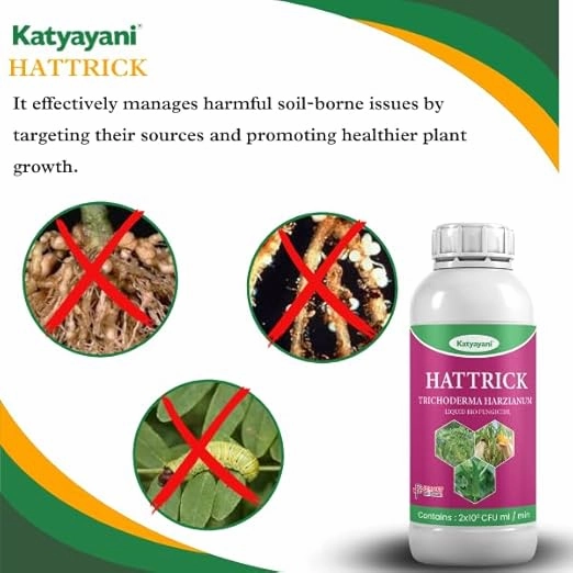 Katyayani Hattrick | Trichoderma harzianum | Liquid Bio Fungicide