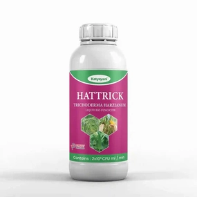 Katyayani Hattrick | Trichoderma harzianum | Liquid Bio Fungicide,potted plant decor