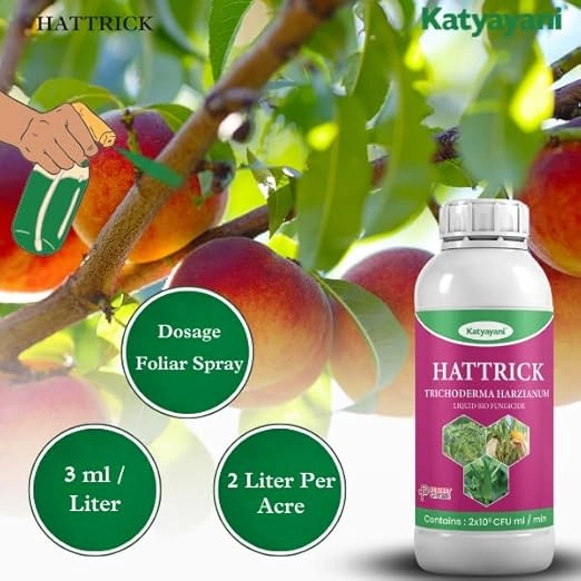Katyayani Hattrick | Trichoderma harzianum | Liquid Bio Fungicide