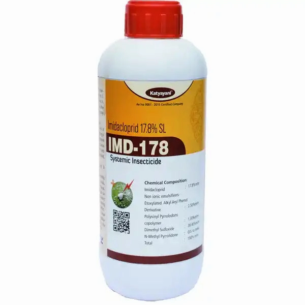 KATYAYANI IMD 178 | IMIDACLOPRID 17.8% SL | CHEMICAL INSECTICIDE,potted plant decor