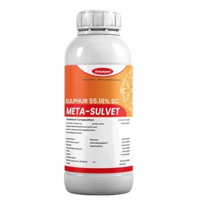 Katyayani META - SULVET | Sulphur 55.16% SC | Fungicide,potted plant decor