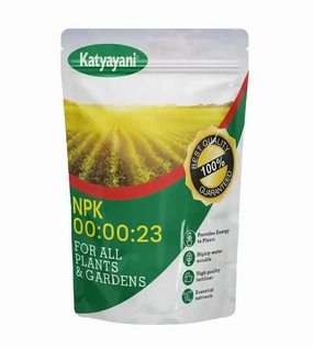 Katyayani NPK 00 00 23 FERTILIZER (POTASSIUM SCHOENITE FERTILIZER),potted plant decor