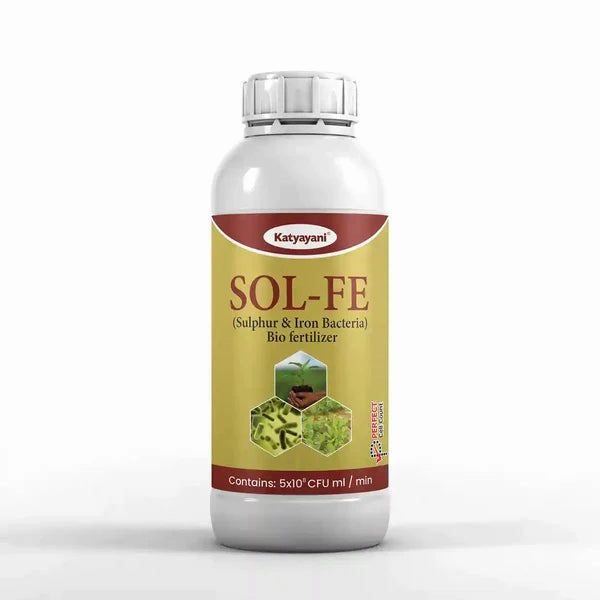 Katyayani SOL-FE | Sulphur & Iron Bacteria Bio Fertilizer,potted plant decor