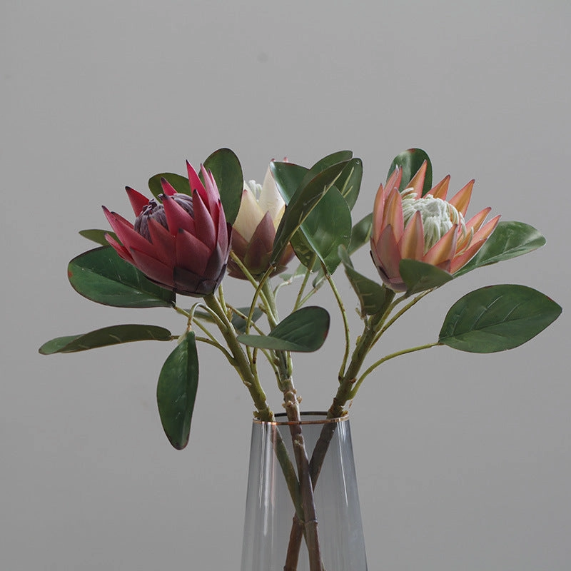 King Protea Artificial Flowers Stem PROTEA0001-0003
