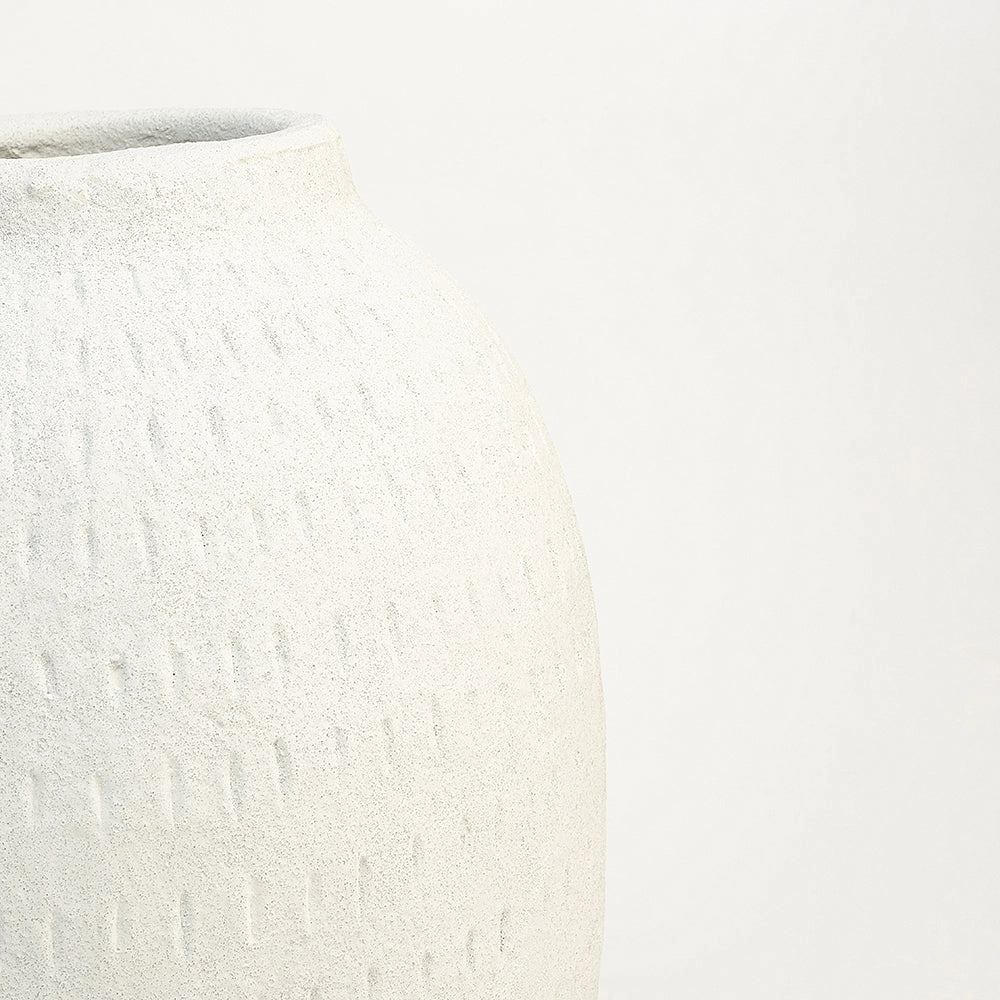 Kinks Terracotta Vase Set of 2