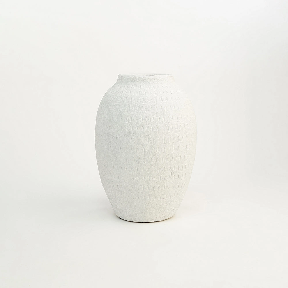 Kinks Terracotta Vase Set of 2