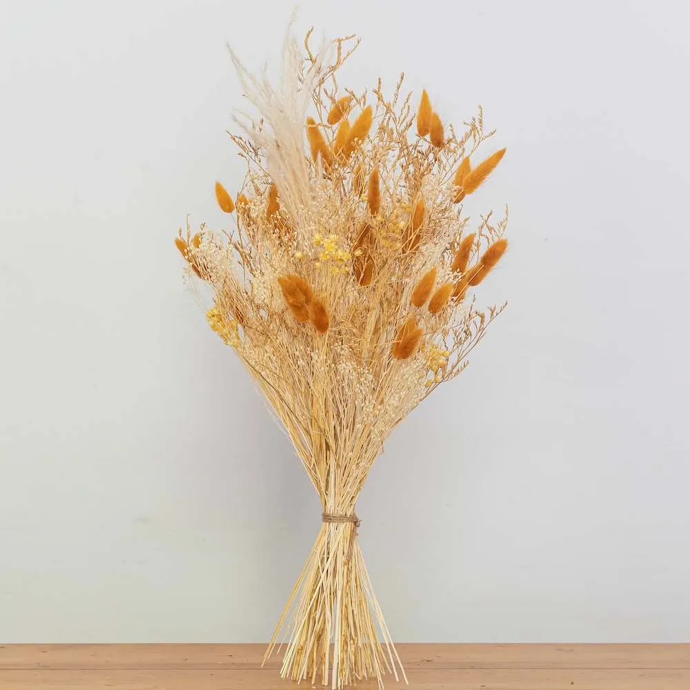 Kit diy bouquet orange,artificial single flower