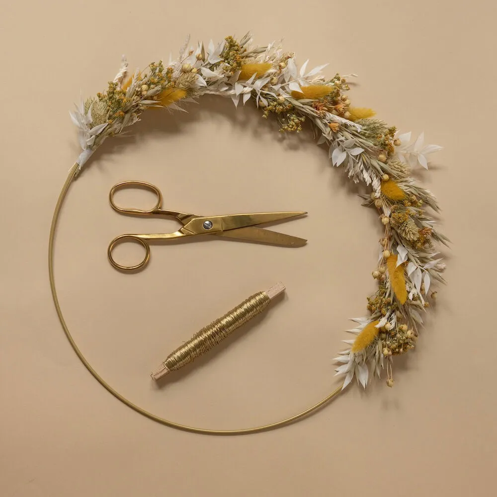 Kit diy couronne murale Komodo,artificial single flower