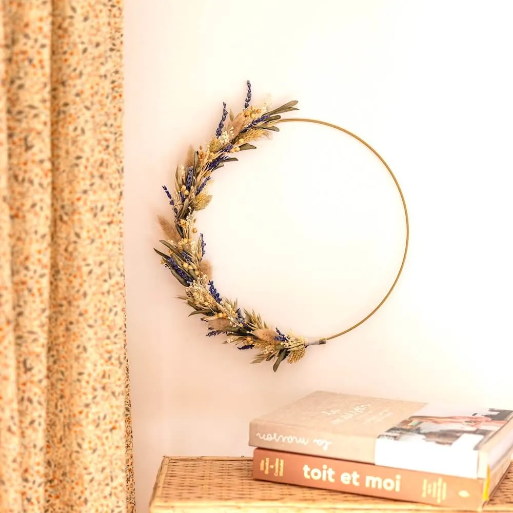 Kit diy couronne murale Lombok