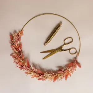 Kit diy couronne murale Similan,artificial single flower