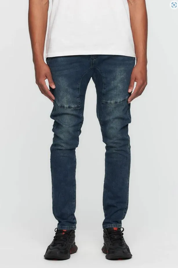Kuwalla Strick-Denim-Hose