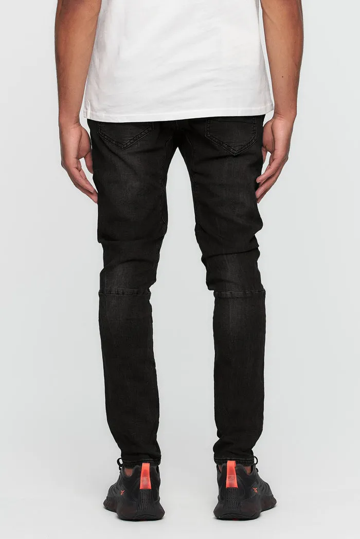 Kuwalla Strick-Denim-Hose