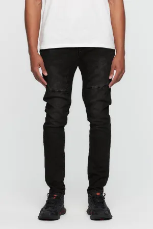Kuwalla Strick-Denim-Hose