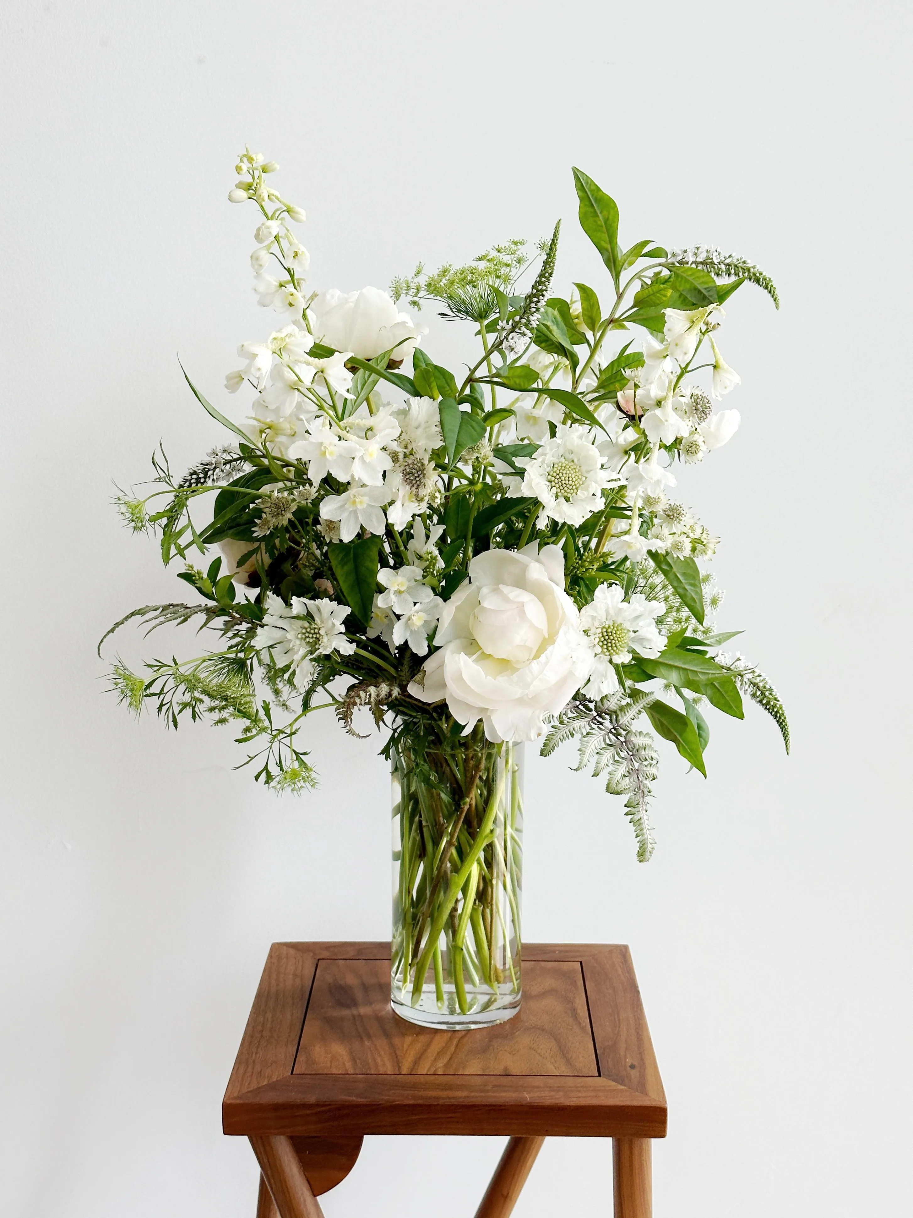 Laced with Love,realistic flower bouquet 