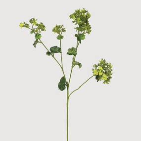 Lady's Mantle Spray with Leaves 72cm,dried artificial flower
