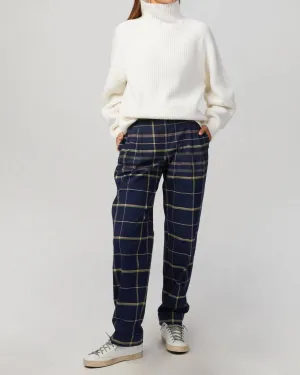Laia Hose in Tartan Navy