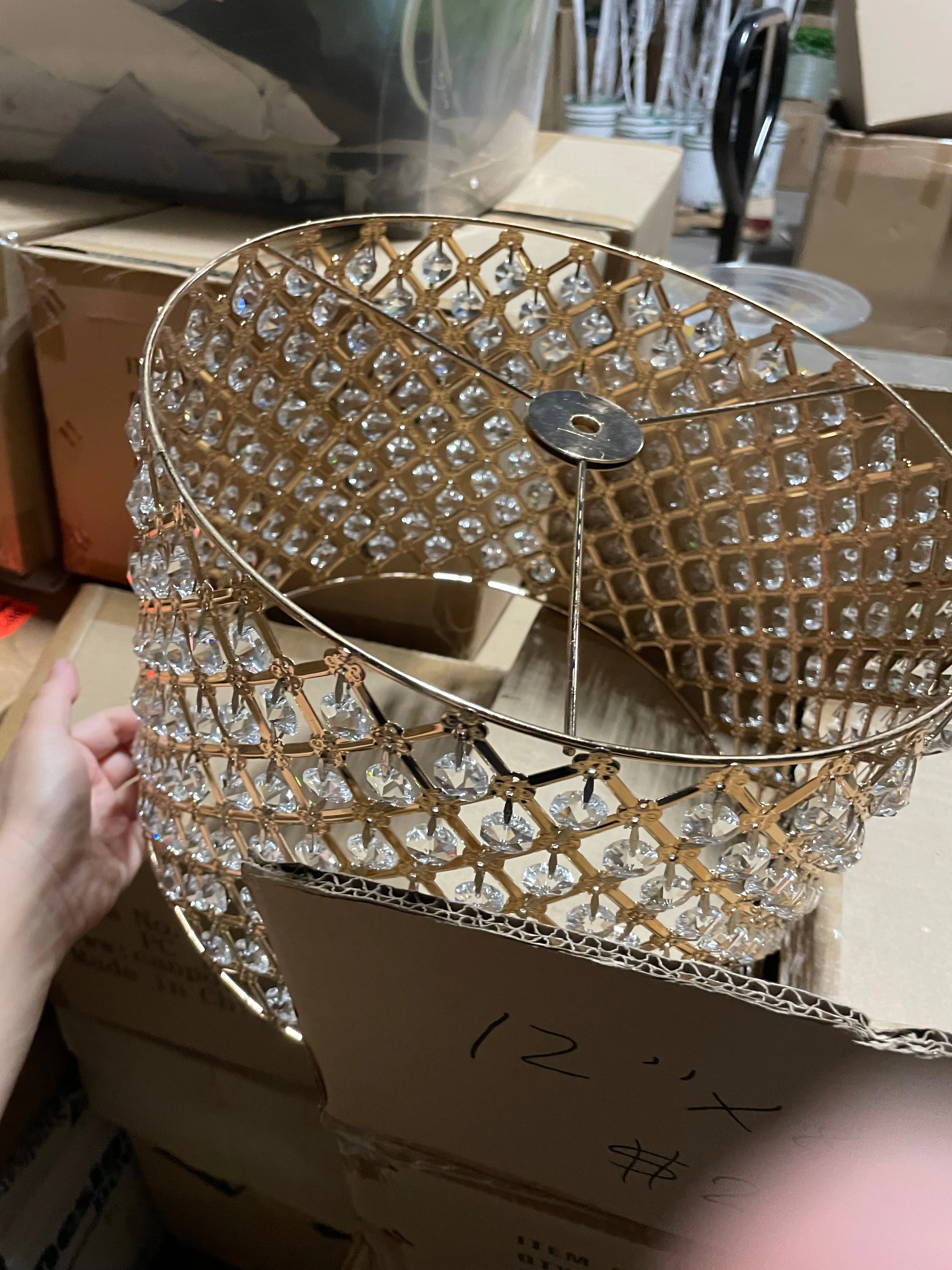 Lampshade gently used secondhand