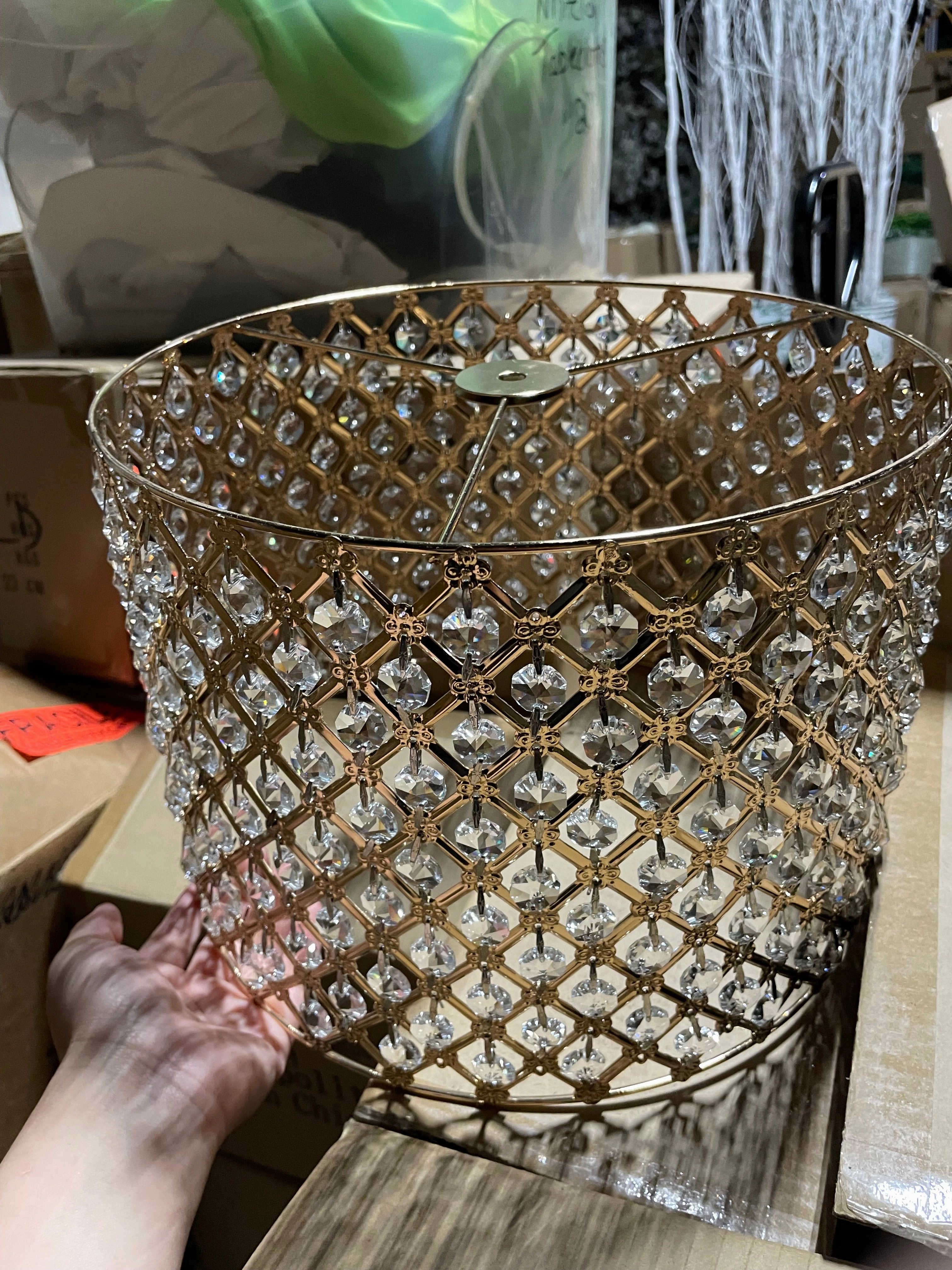 Lampshade gently used secondhand
