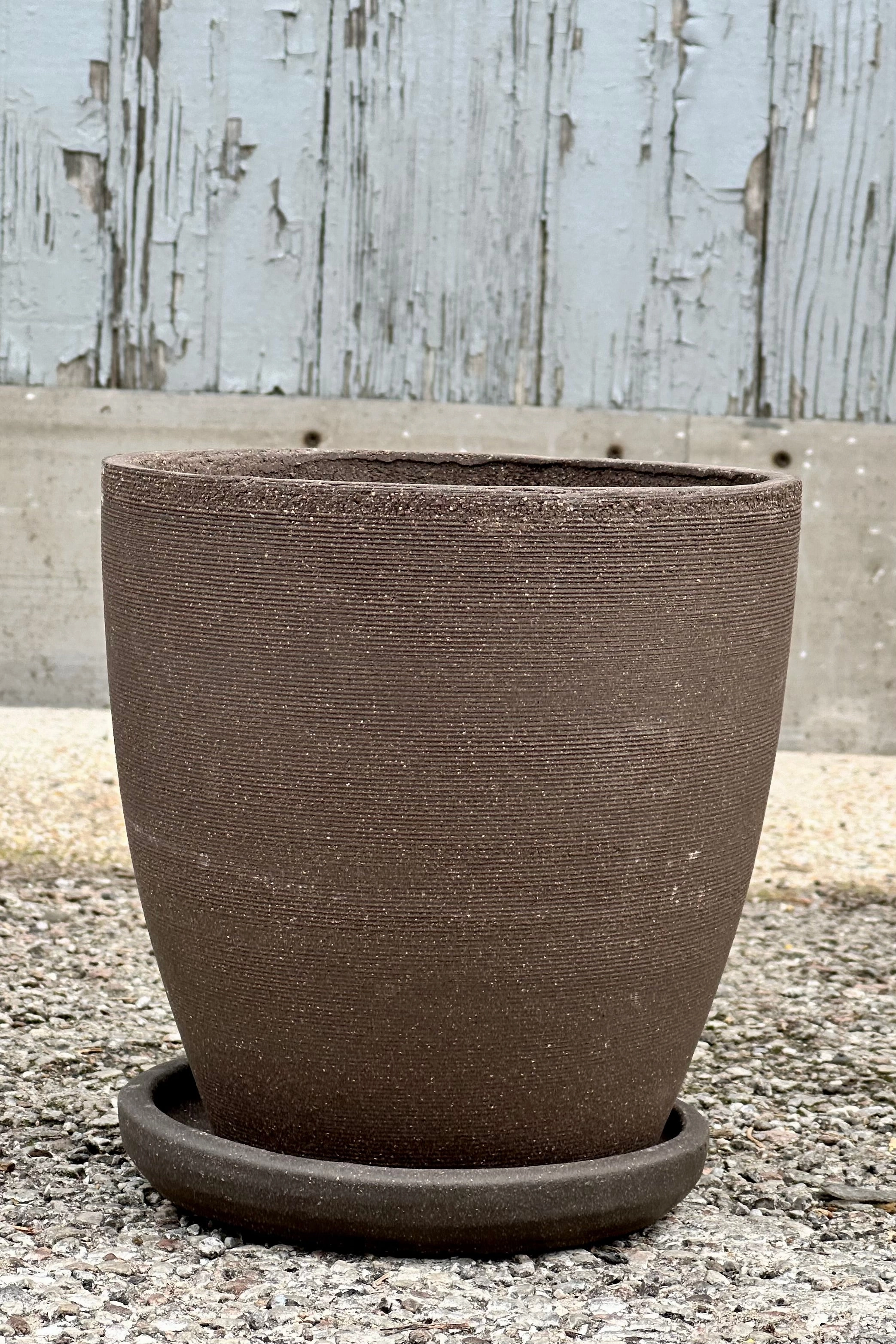 Lara Carob Planter Medium,indoor flower container