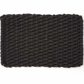 Large Charcoal Braided Rope Doormat,garden field mower