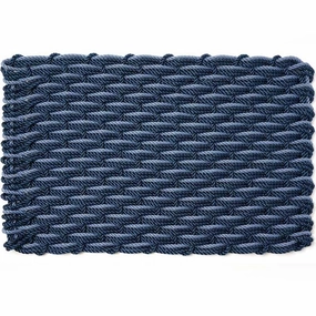 Large Navy Blue Braided Rope Doormat,garden field mower