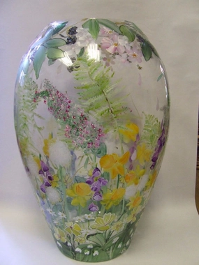 large primrose vase,classic table vase