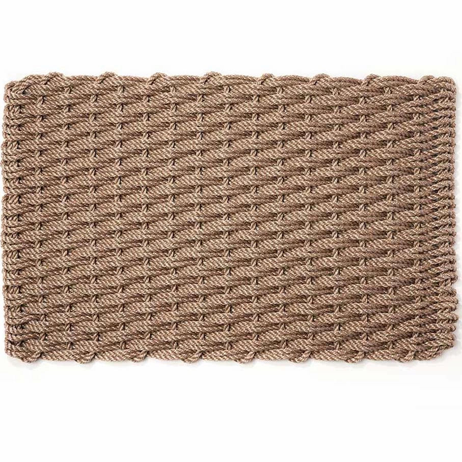 Large Sand Braided Rope Doormat,garden field mower