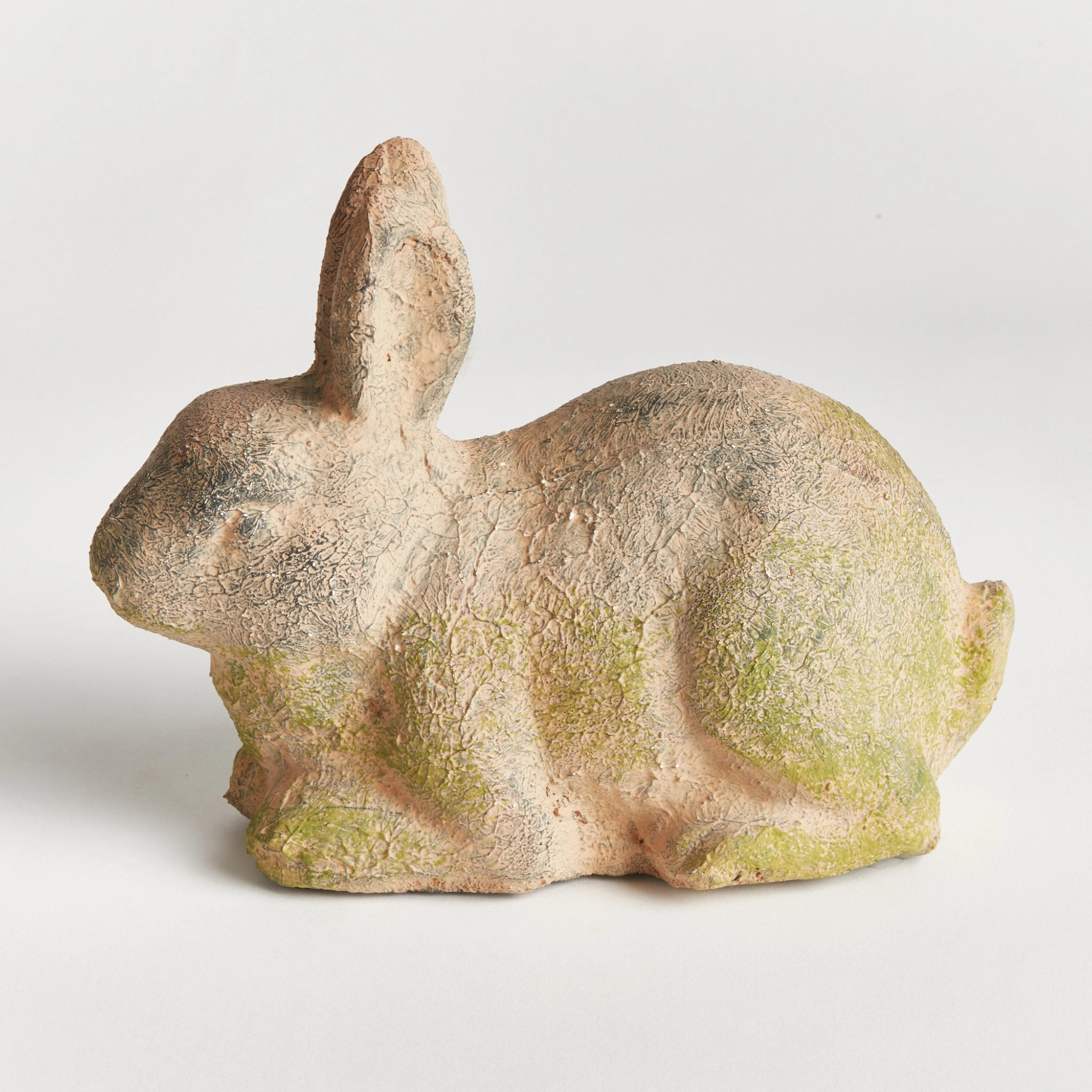 Large Weathered Garden Rabbit