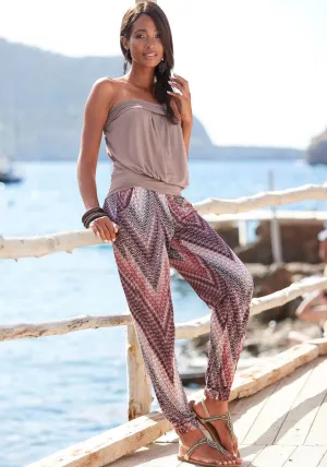 LASCANA Damen Casual Boho Hosen