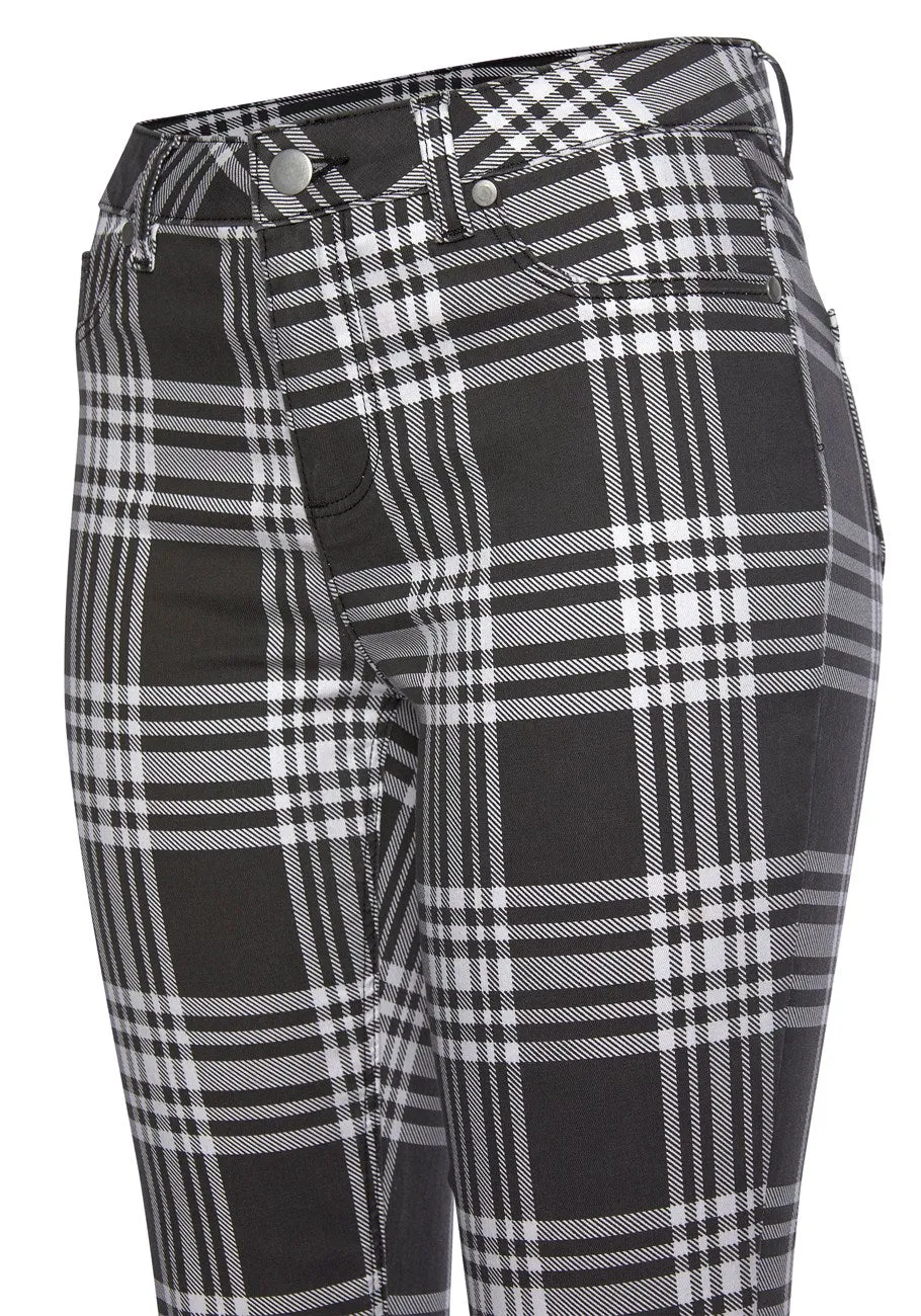 LASCANA Damen Jeggings mit Multi-Print
