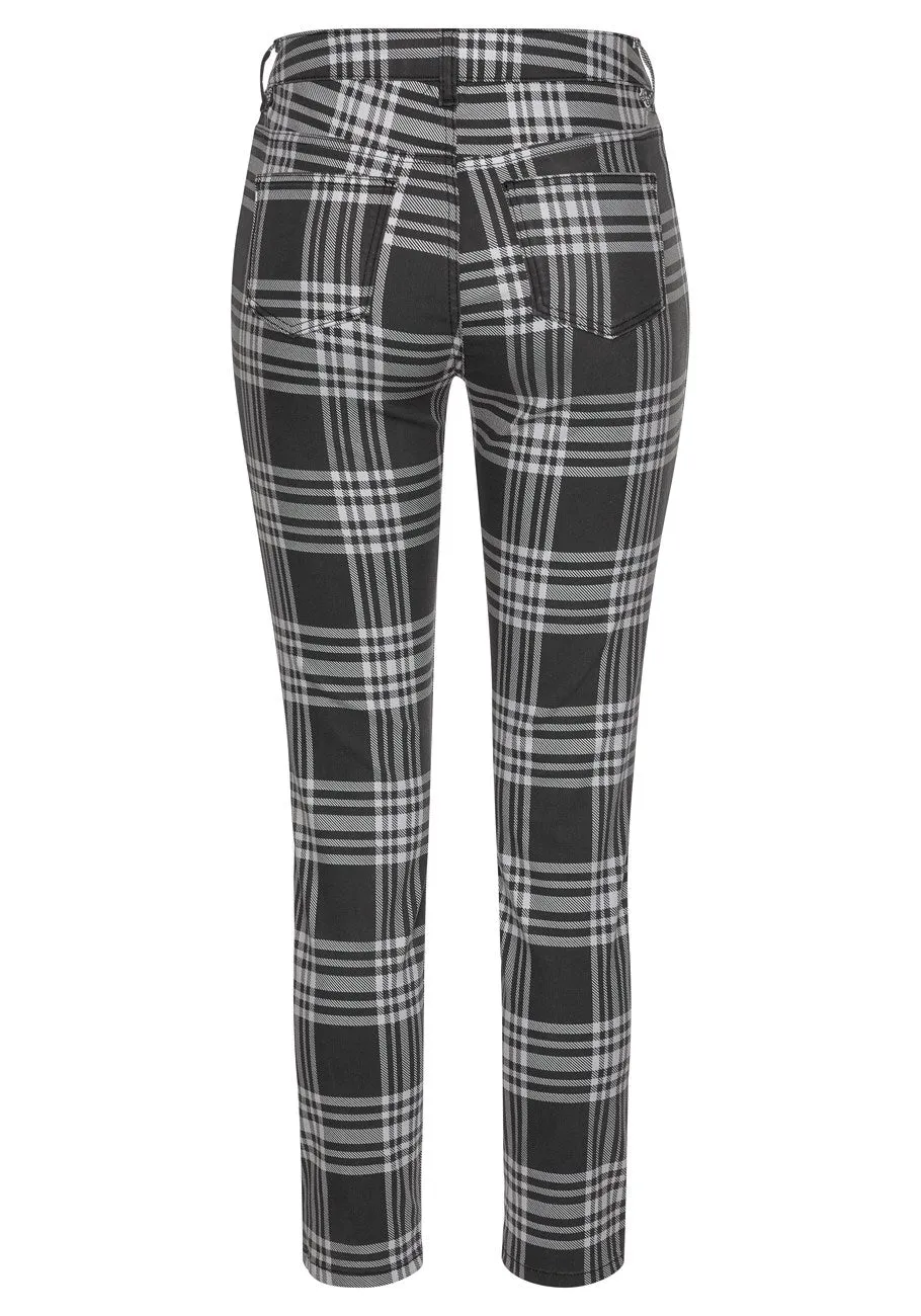 LASCANA Damen Jeggings mit Multi-Print