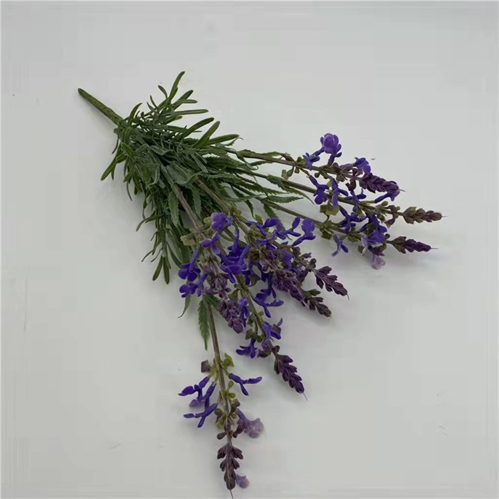 Lavender Artificial Silk Flower 39cm Stem LAVENDER002