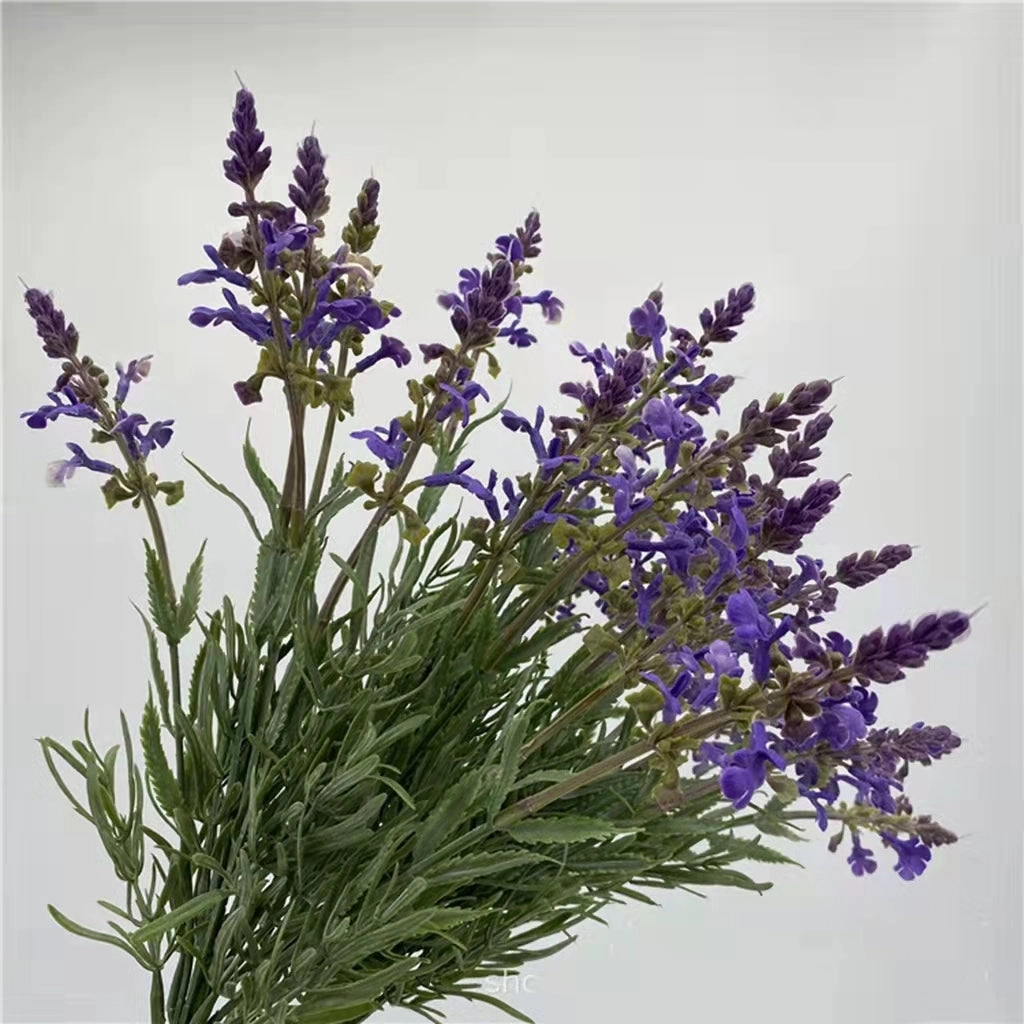 Lavender Artificial Silk Flower 39cm Stem LAVENDER002