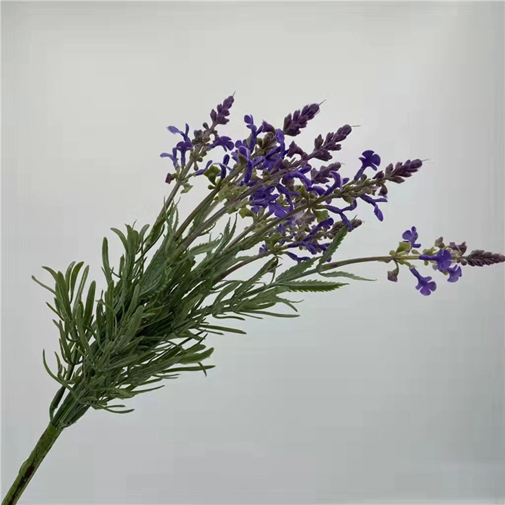 Lavender Artificial Silk Flower 39cm Stem LAVENDER002