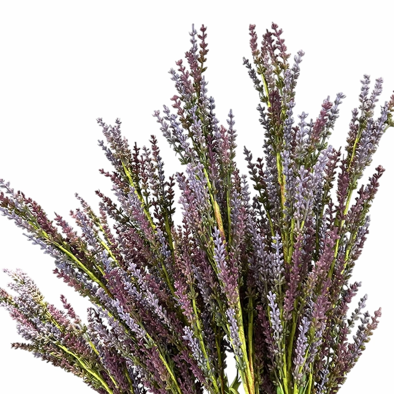 Lavender Artificial Silk Flowers Blush Purple 94cm LAVENDER004