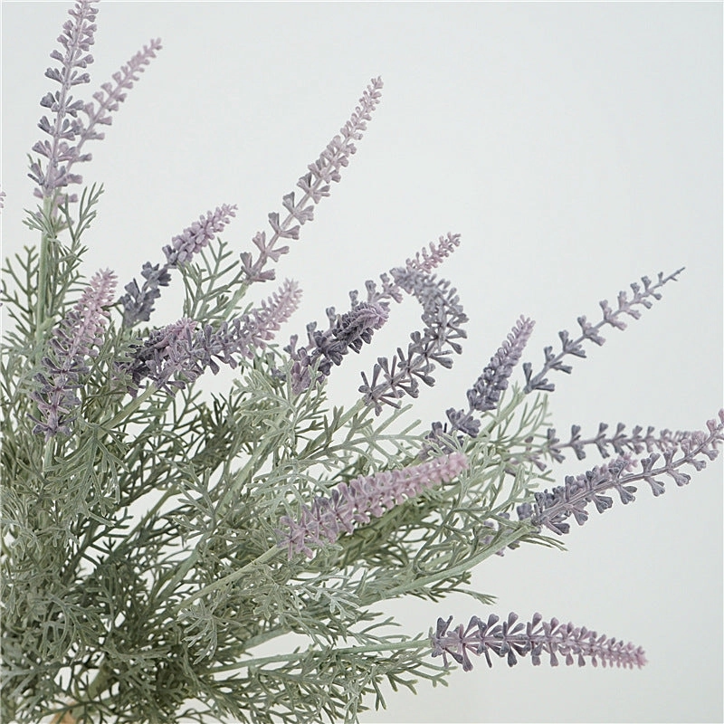 Lavender Artificial Silk Flowers Purple LAVENDERBUNCH001