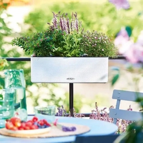 Lechuza PURO CUBE Color Triple,outdoor garden pot