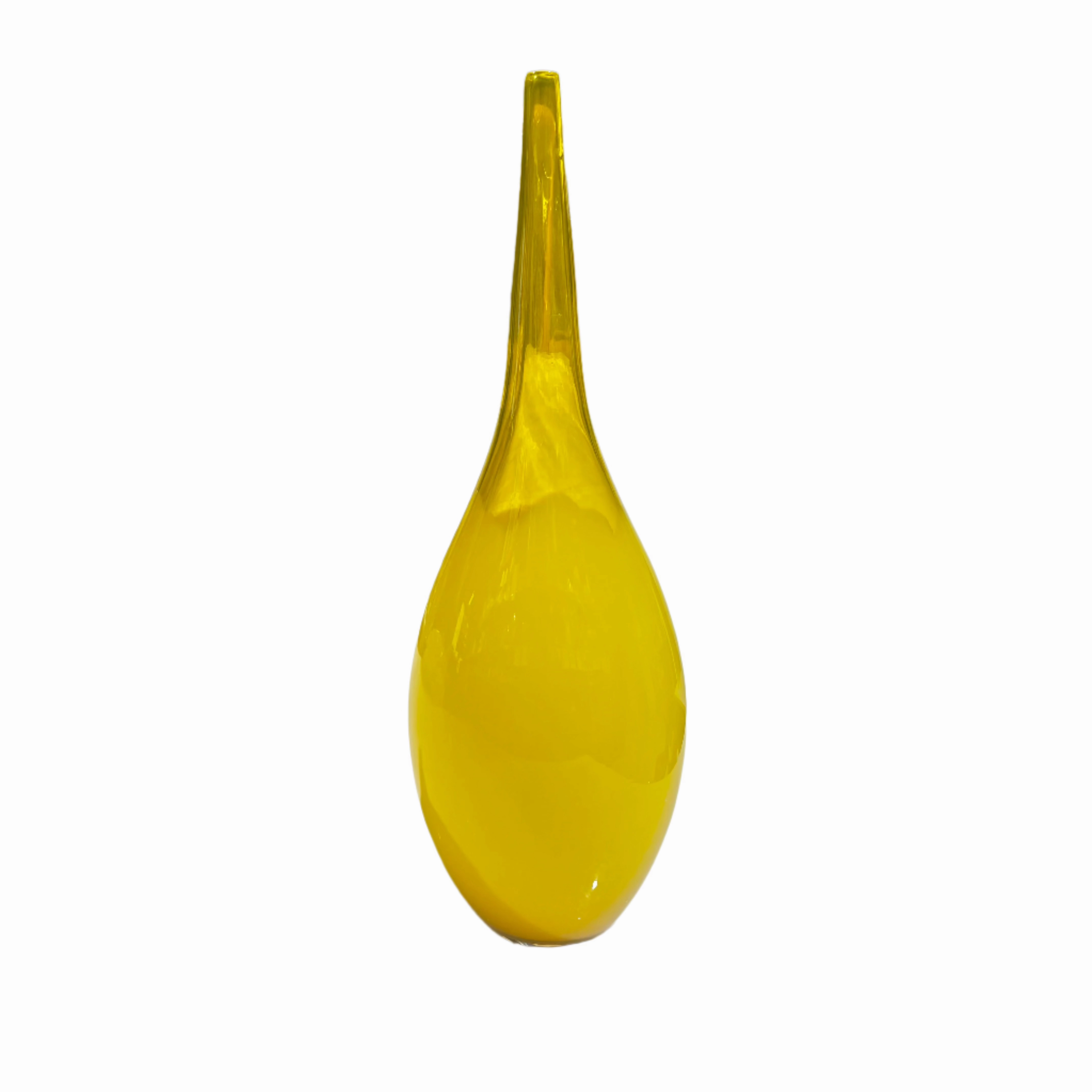 Lemon Vase,hand-painted ceramic vase