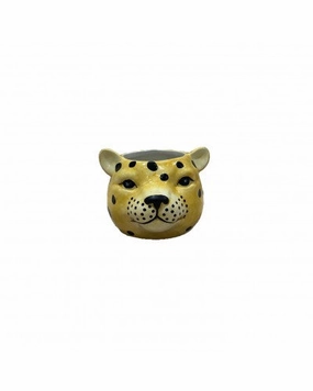Leopard Planter,terracotta plant pot
