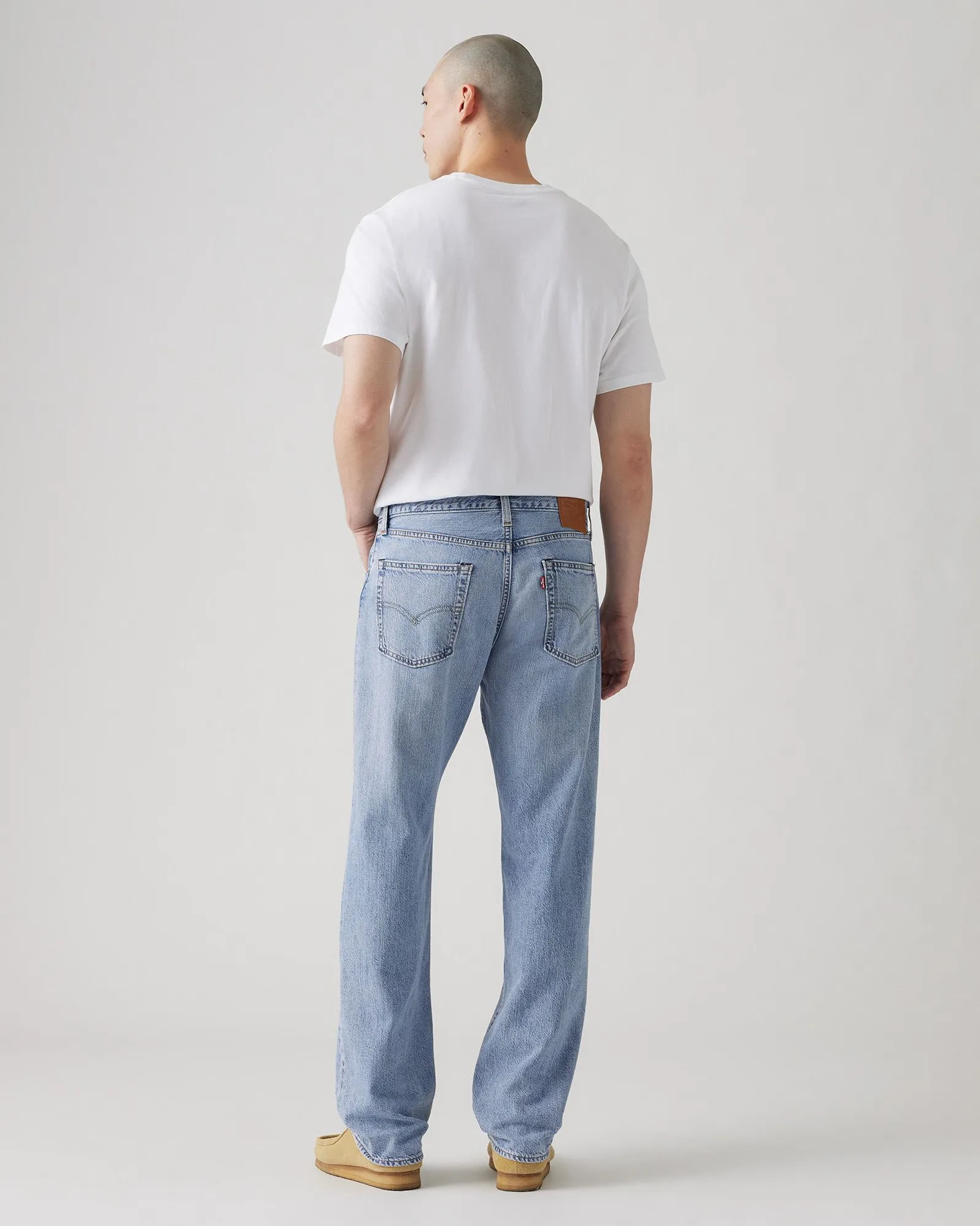Levi's® 555 Leichtgewichtige Relaxed Straight Herren Leinen  Denim Jeans - Ruf Mich Nochmal An