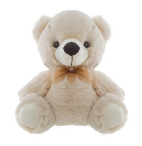 Light Brown Bear,realistic flower bouquet 