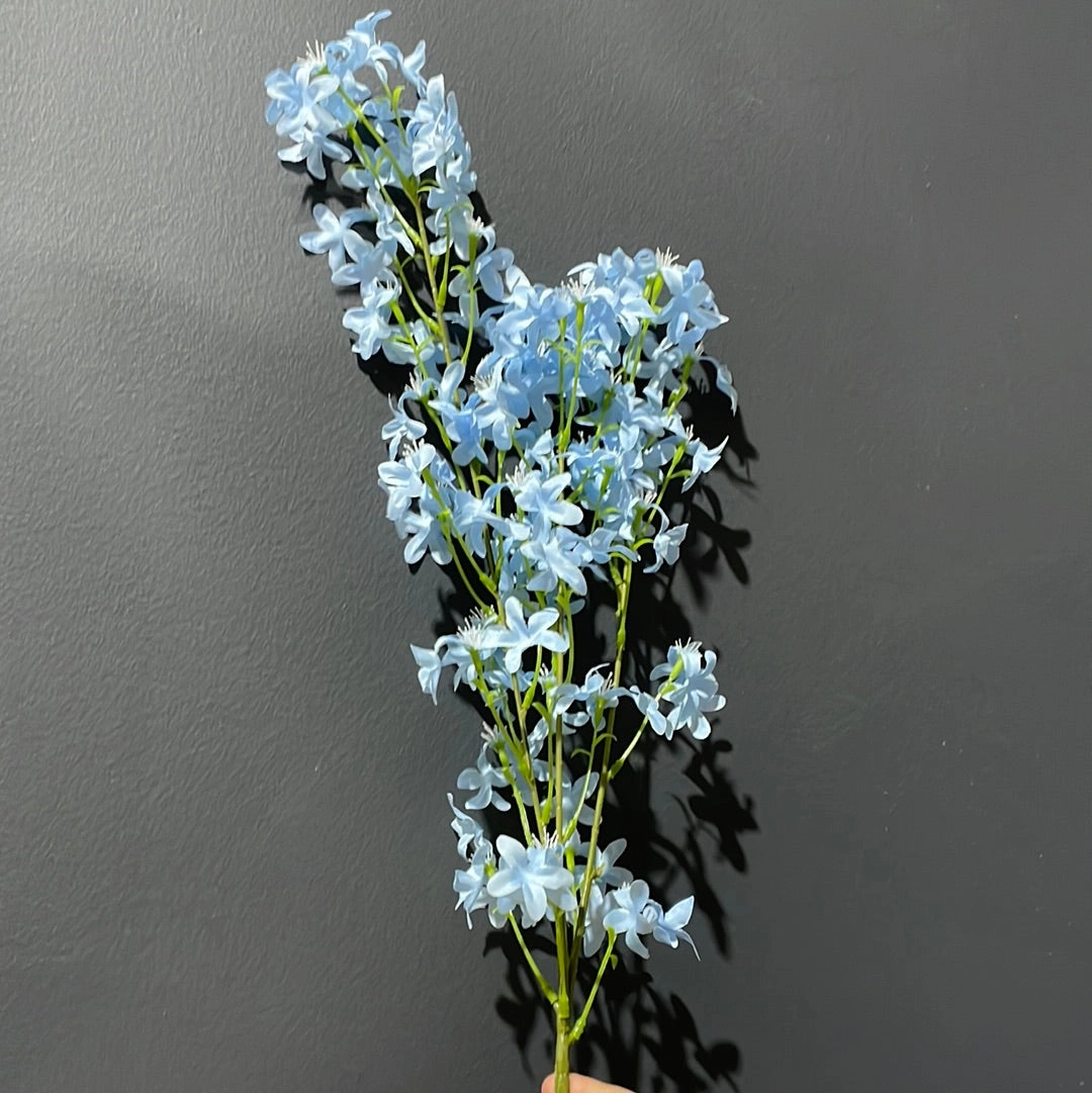 Light blue clove Artificial flower wedding filler flower