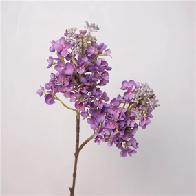 Lilac Artificial Silk Flower 64cm Purple LILAC018,dried artificial flower