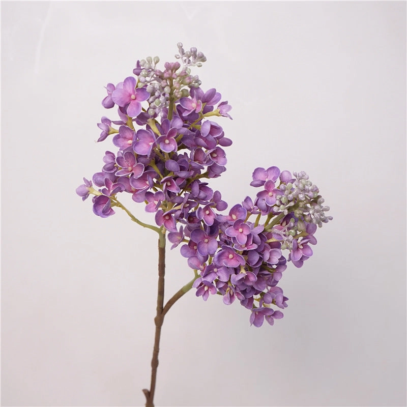 Lilac Artificial Silk Flower 64cm Purple LILAC018,dried artificial flower